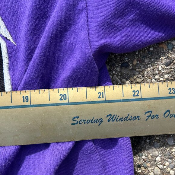 Vintage Toronto Raptors Baseball Style Jersey Ravens Athletics Sz L - Picture 6 of 9